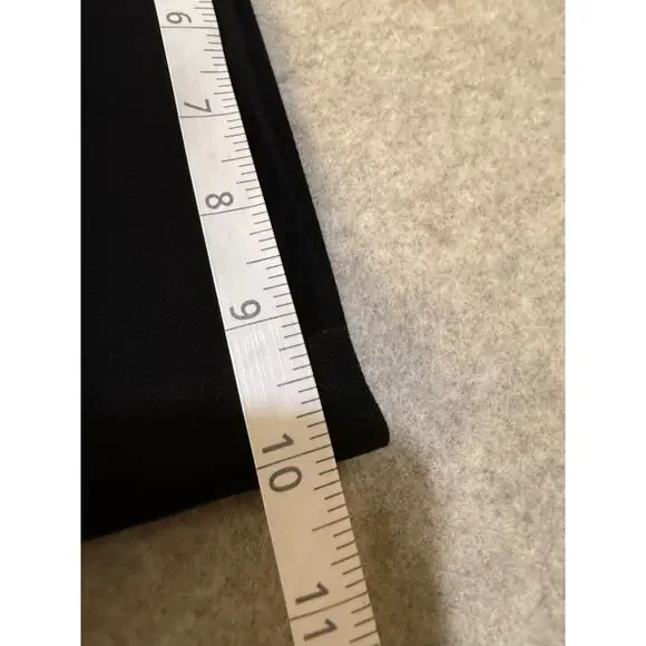 Loft Plus Marisa Black Dress Ankle Pants Trouser Size 20 Flat Front - Picture 7 of 7